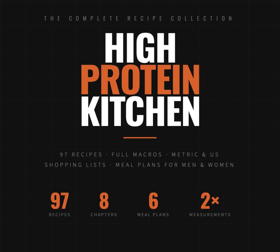 The High Protein Kitchen cookbook cover
